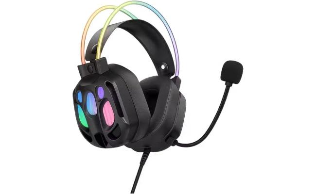 ONIKUMA X89 3.5 mm jack Headphone with Surround Sound/volum contral/Mute switch for PC/MAC/PS4/PS5 - Black